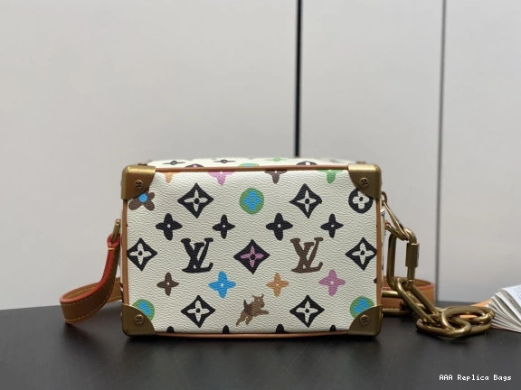 Aaa replica ru SOFT LOUIS MINI TRUNK-18.5*13*8cm VUITTON 0806